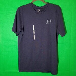 Under Armour Sportstyle Mens Small Loose Fit Navy Casual Light Shirt NWT